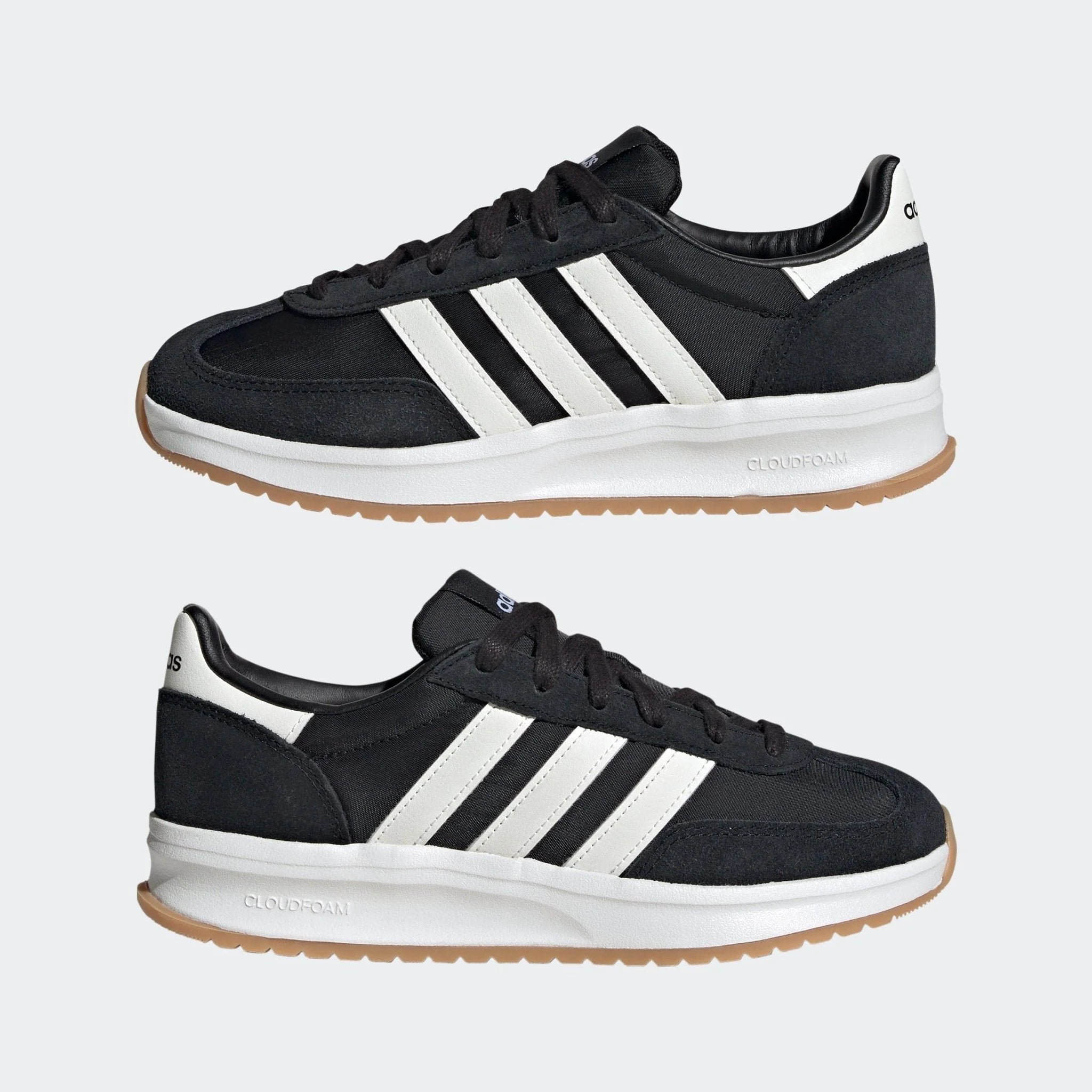 adidas Run 70 20 Shoes Black White
