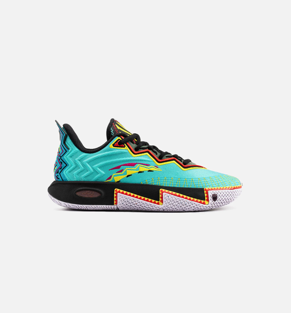 Kai 2 Retro 90S Mens Basketball Shoe Teal Black Orange