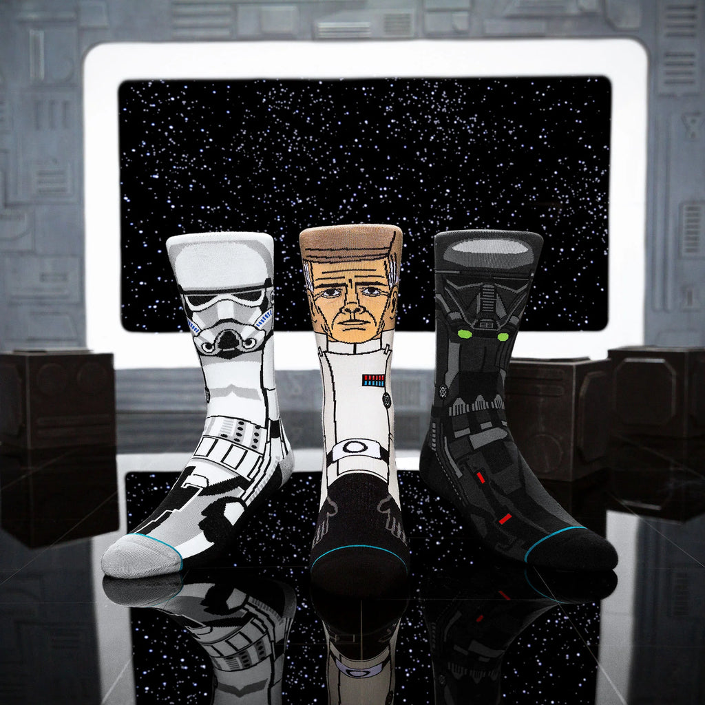 Star Wars Rogue One 3 Pack Socks Black