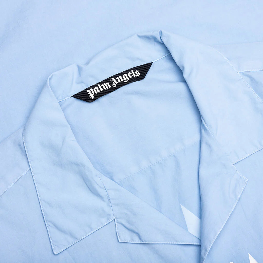 Gothic Logo Shirt S S Light Blue