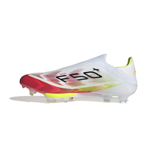 adidas F50 FG Mens Soccer Cleats White Black Yellow