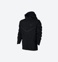 Tech Windrunner Mens Jacket Black Obsidian Black