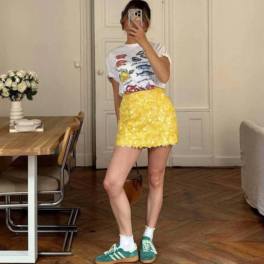 Saia Paetê Eliana