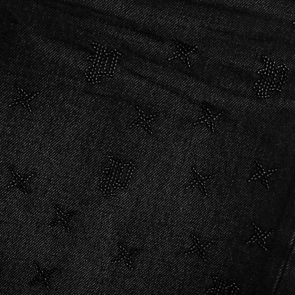 Beaded Monogram Shorts Black