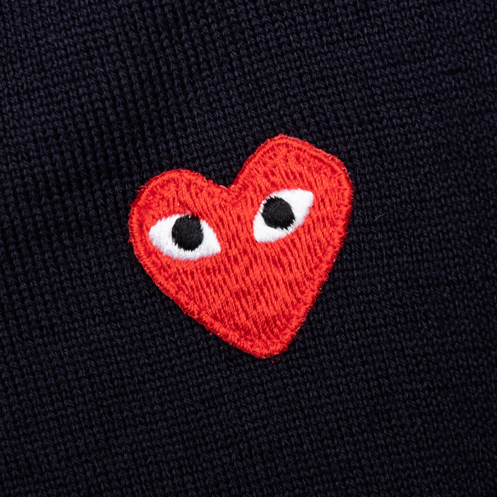 Red Emblem S S Polo Neck Navy