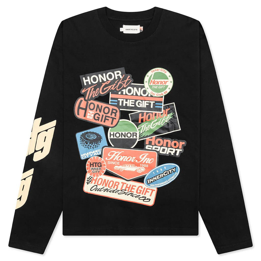 Fuel L S Tee Black