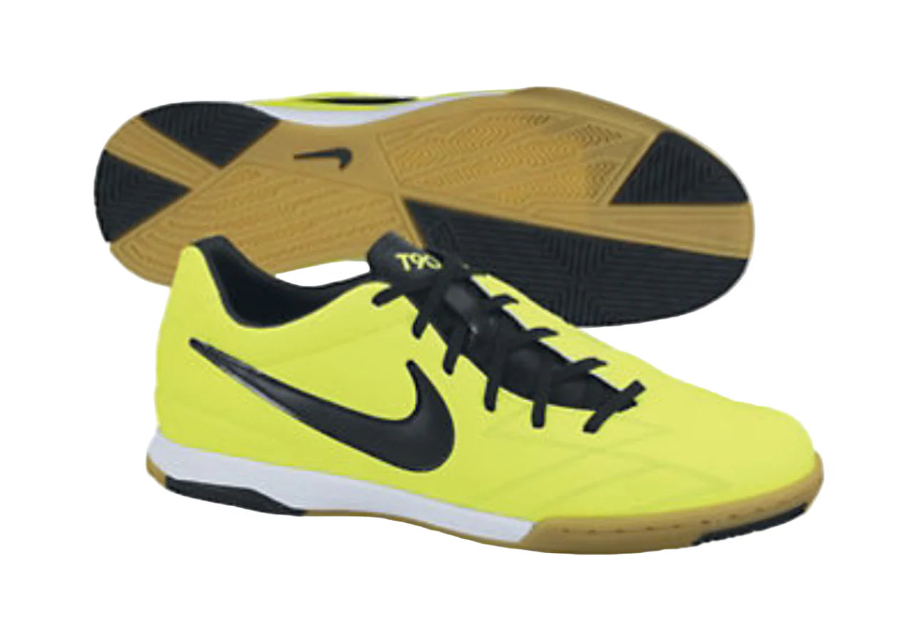 Nike T90 Shoot IV IC Indoor Soccer Shoes Volt Black