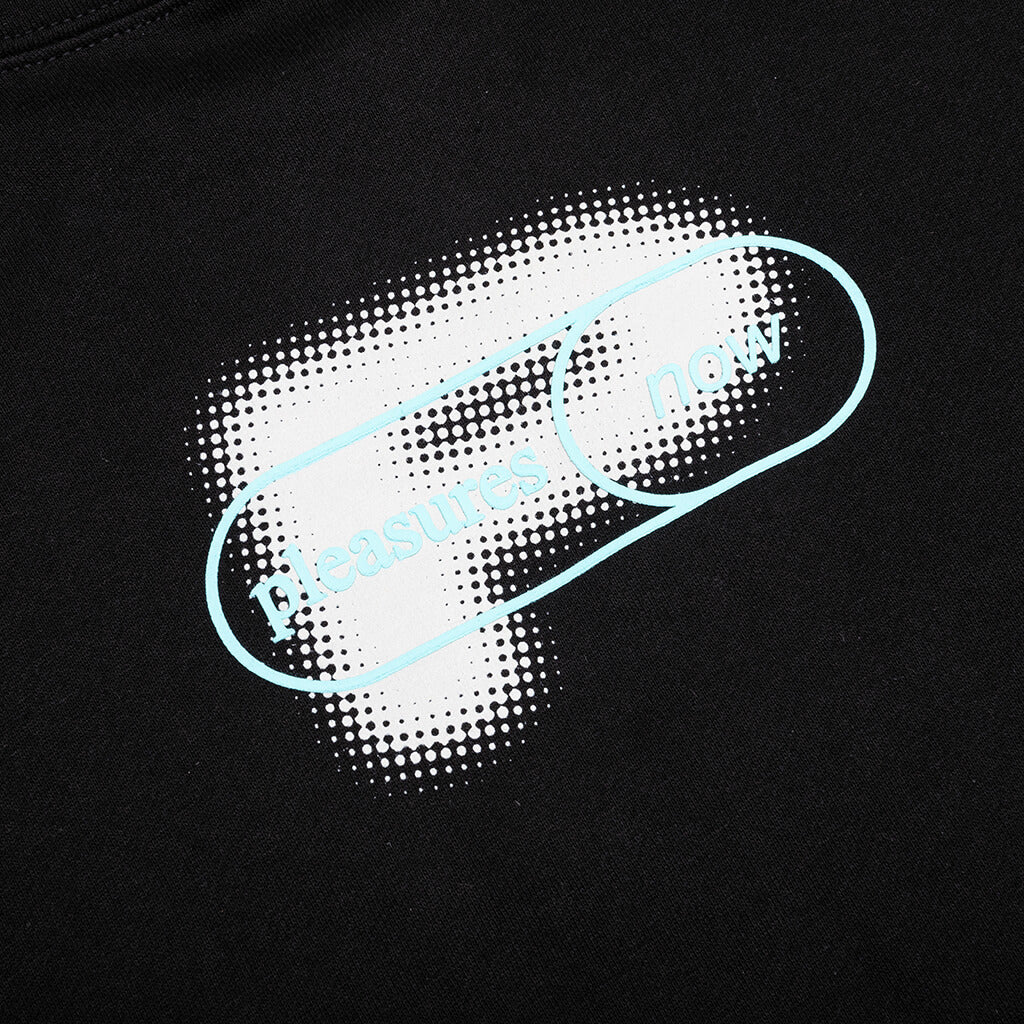 Pixel P Hoodie Black