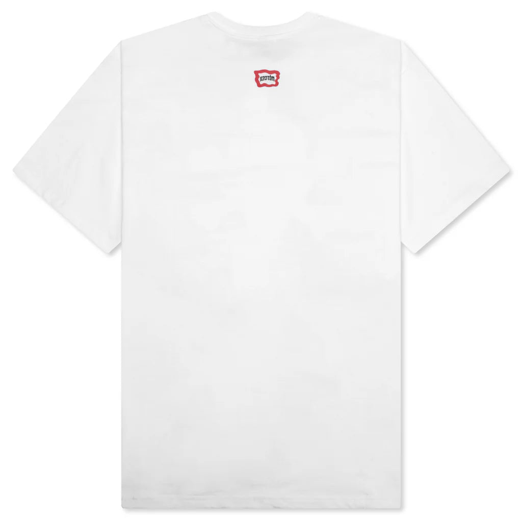 Cart S S Tee White