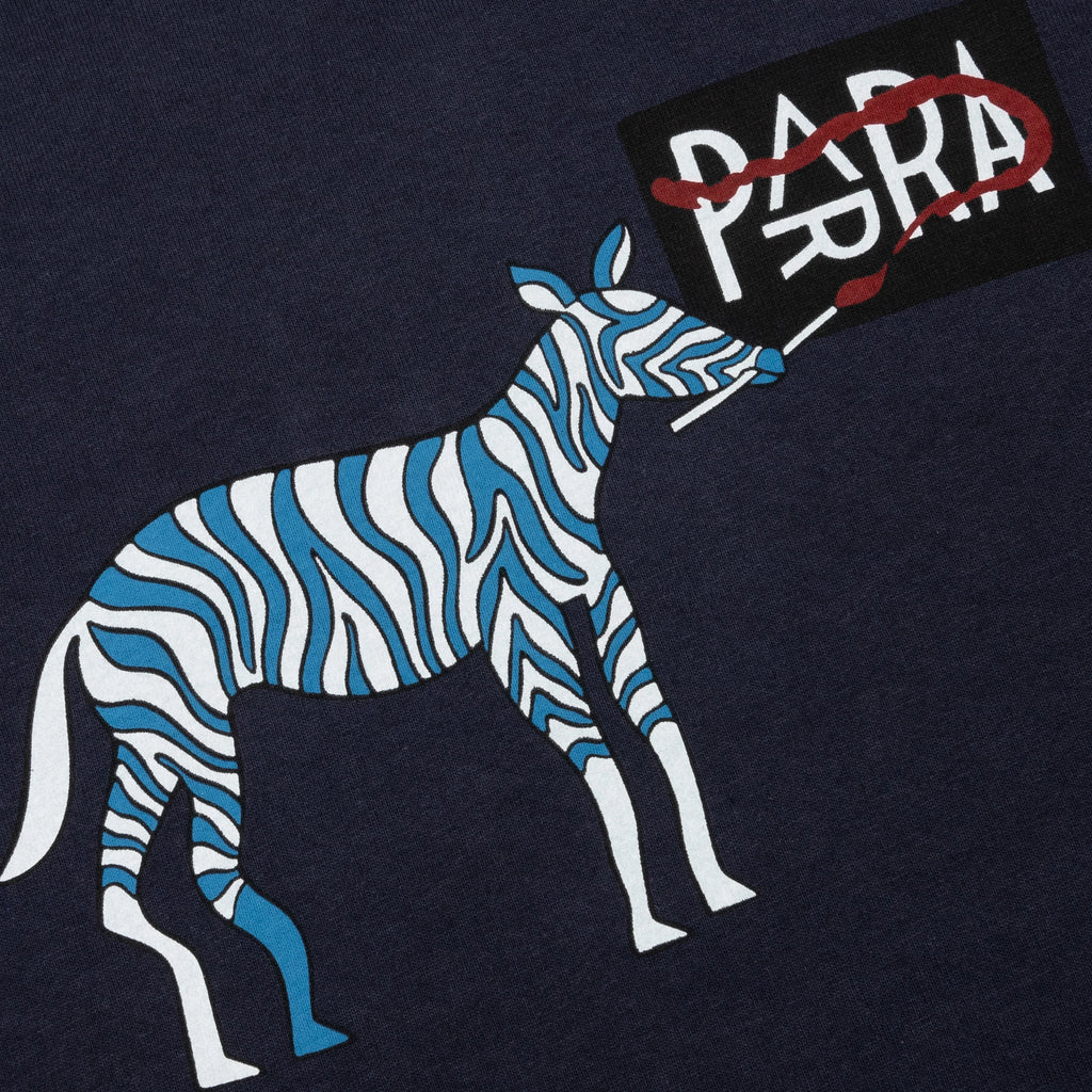 No Parra Ever T Shirt Navy Blue