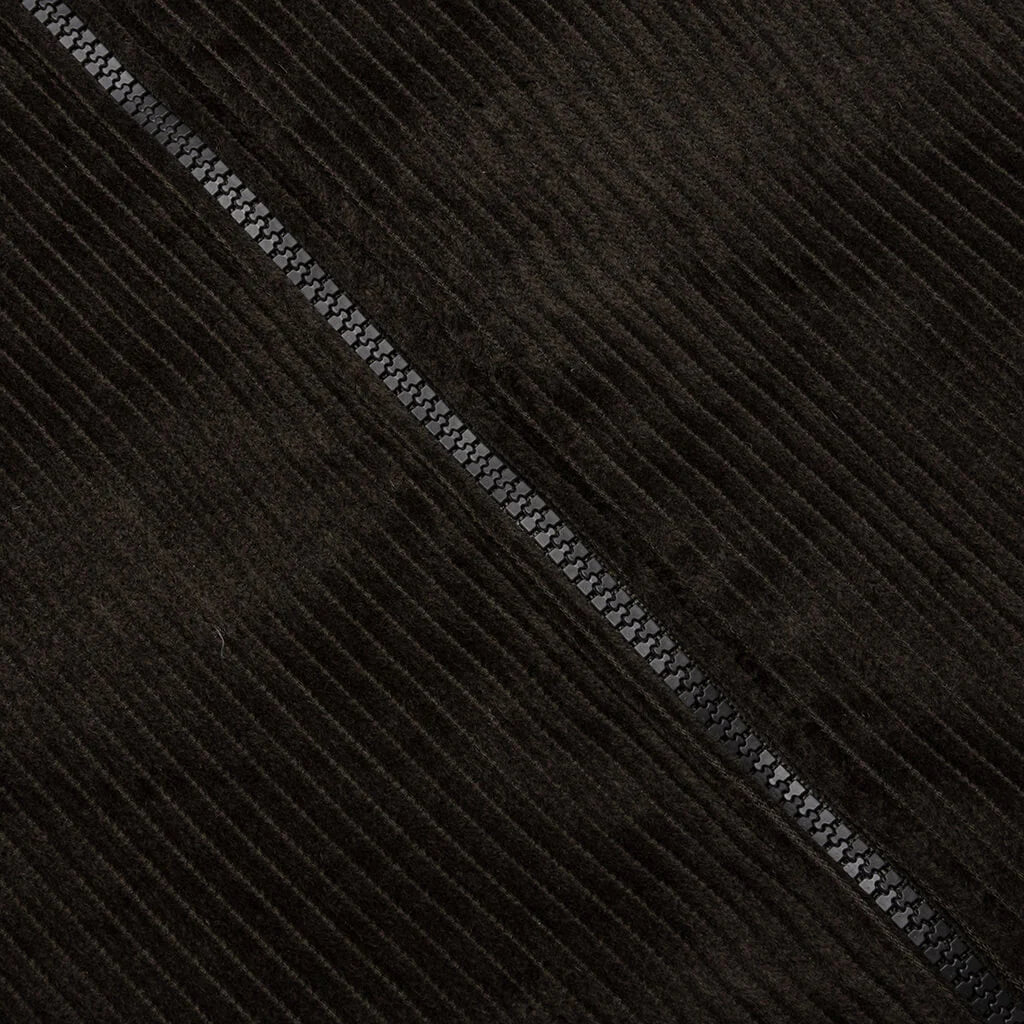 Corduroy Shirt Jacket Off Black