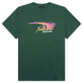 Motion Trail Tee Dark Green