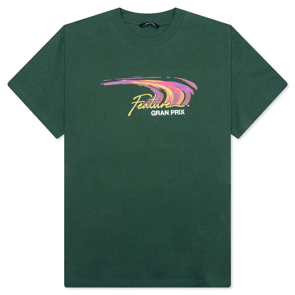 Motion Trail Tee Dark Green