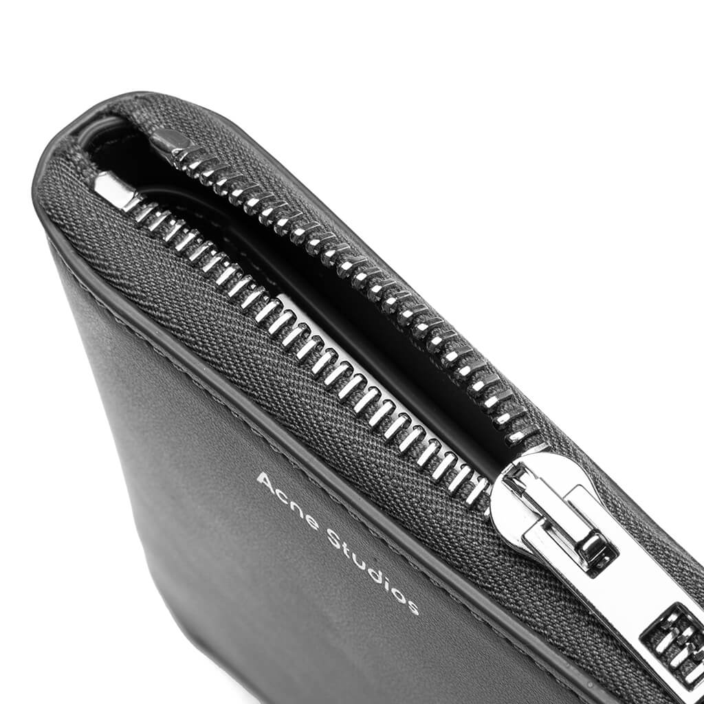 Zipped Wallet Dark Grey