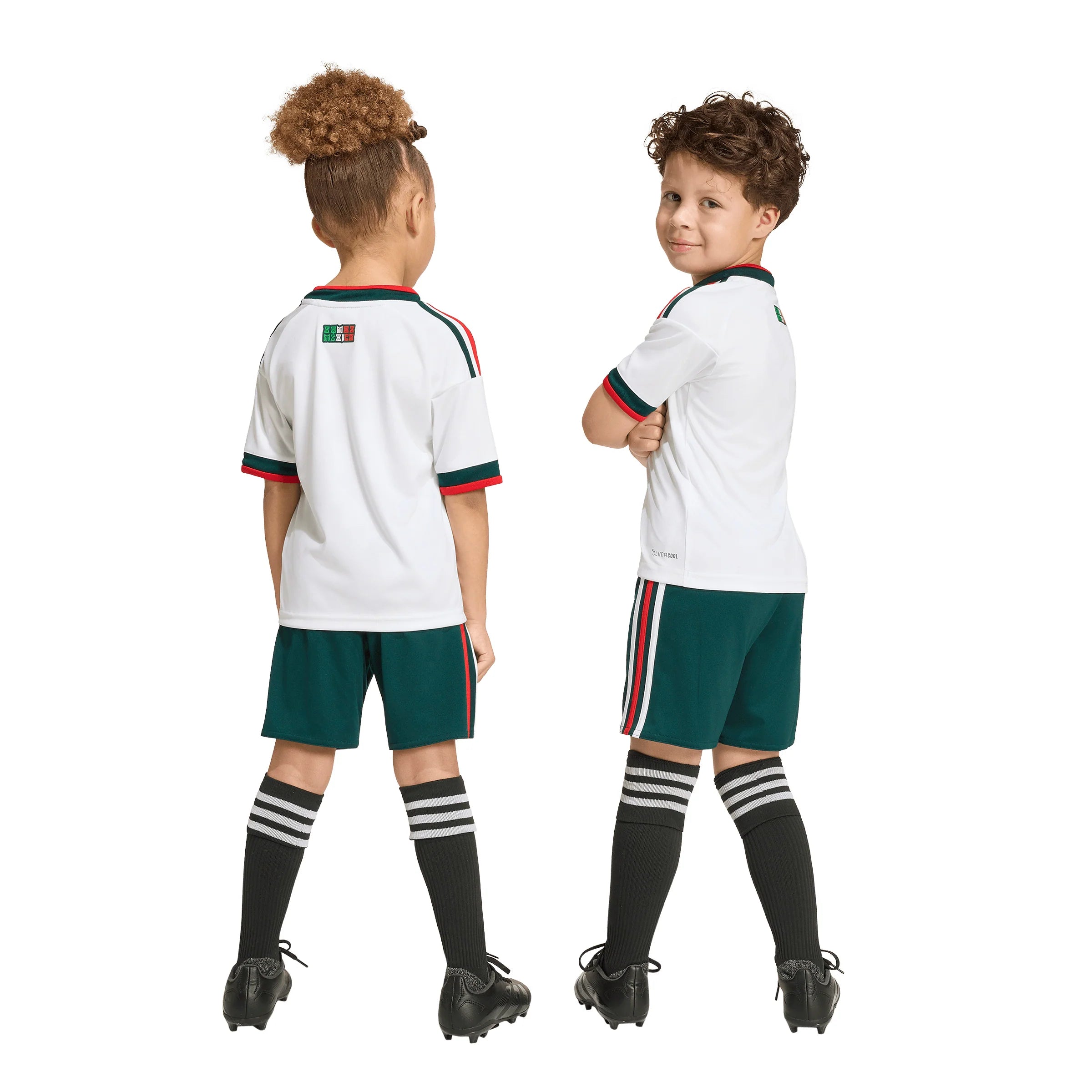 adidas Mexico Away Soccer Mini Set 2026 White