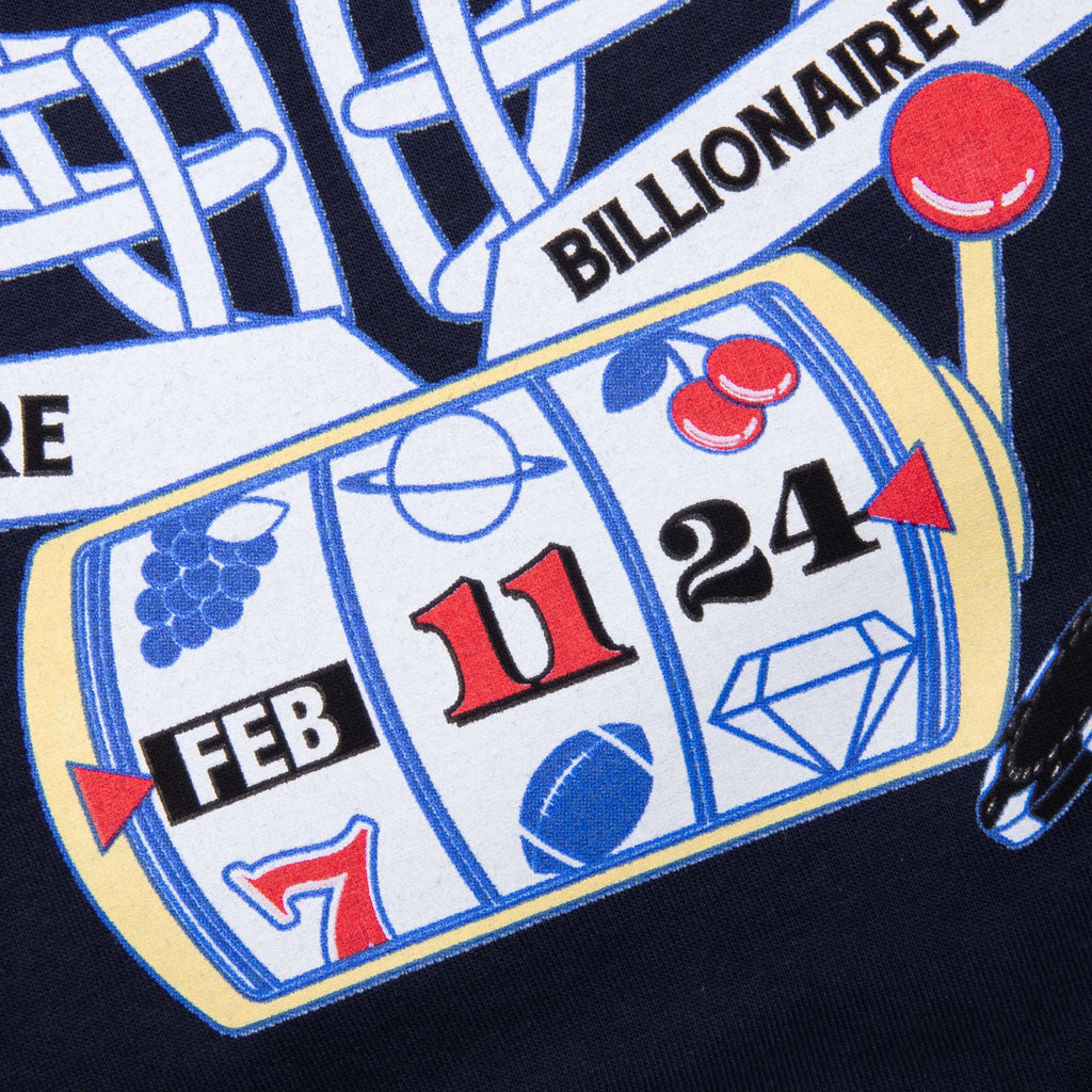 Feature x Billionaire Boys Club Viva Short Sleeve Tee Navy