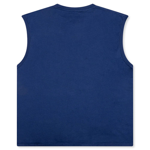 Augi Sleeveless Tee Navy