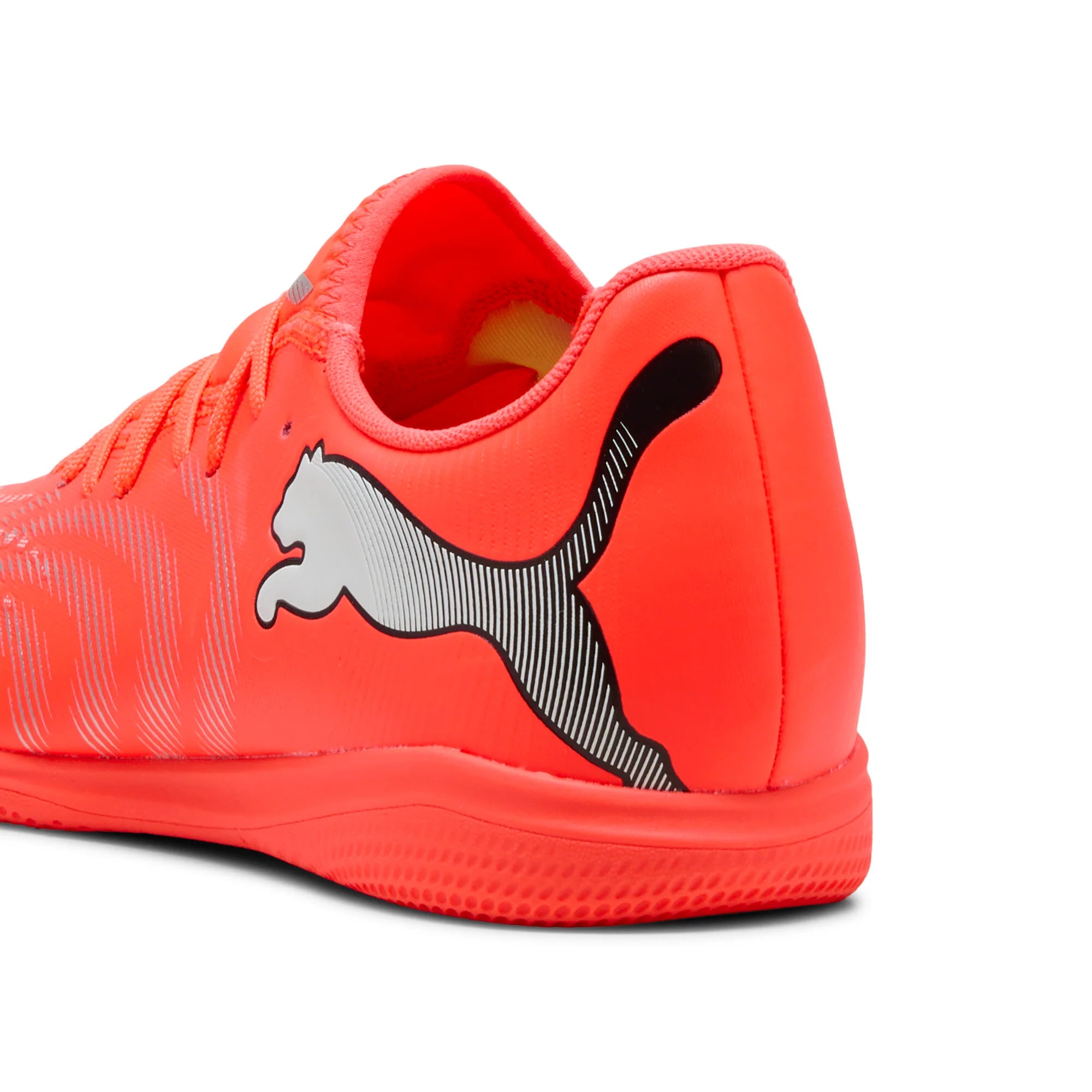 PUMA Future 9 Play IN Indoor Mens Soccer Shoes Red Black White