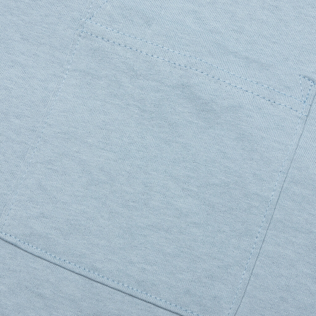 Jersey Braque Pocket Tee Sea Ice