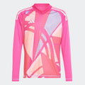 adidas Kids Tiro 24 Competition Long Sleeve Goalkeeper Jersey Real Magenta