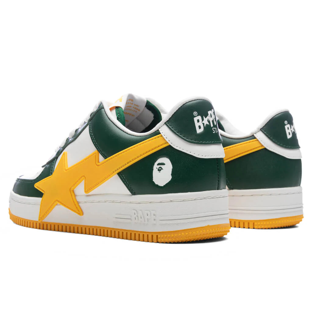Womens Bape STA OS 2 Green Yellow