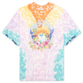 Surf Trip Printed Oversized T Shirt Tie Dye