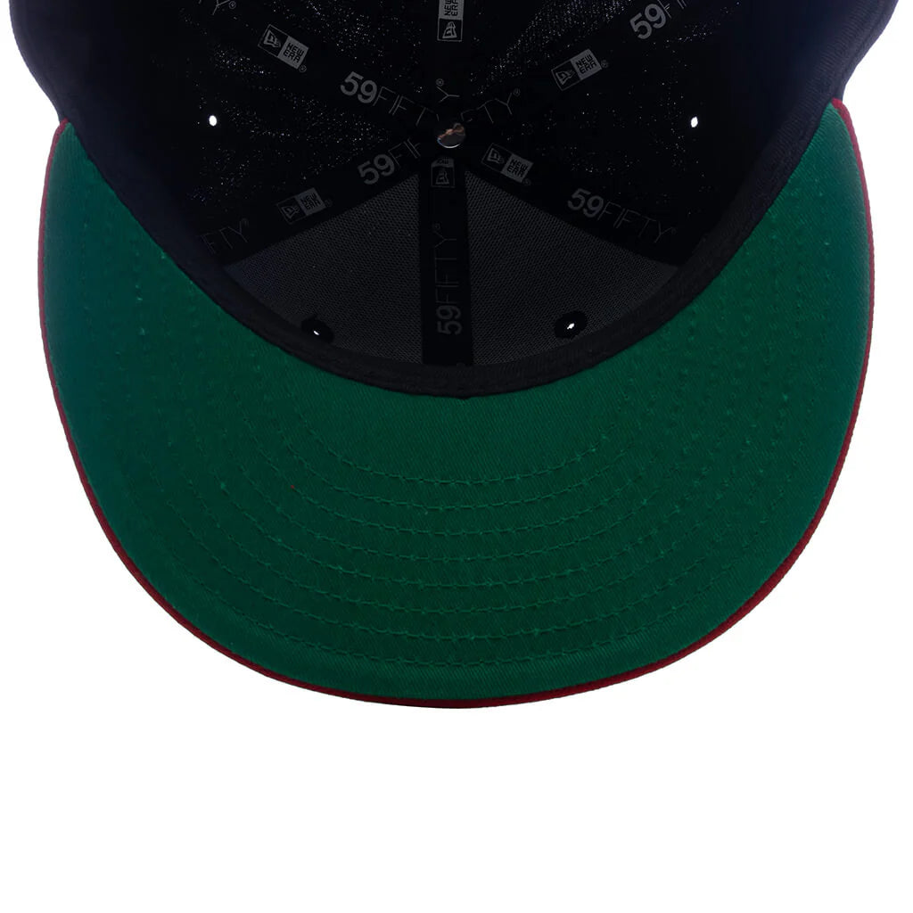 Feature x New Era 59FIFTY Fitted Wool Navy Red