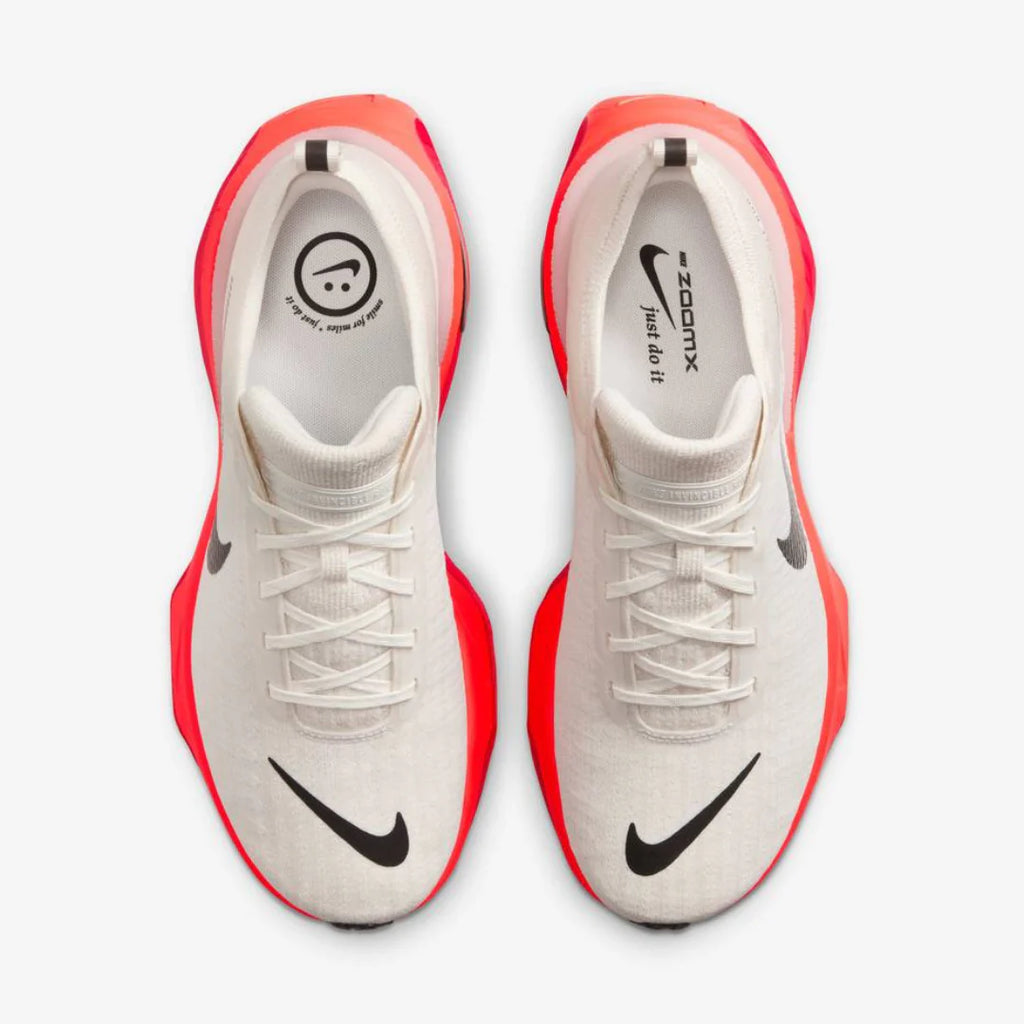 Nike Invincible Run 3 Branco Vermelho Neon
