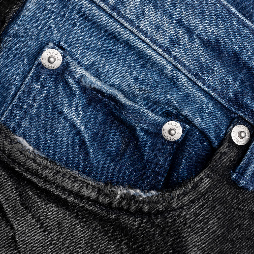 Coated Indigo Flare Black