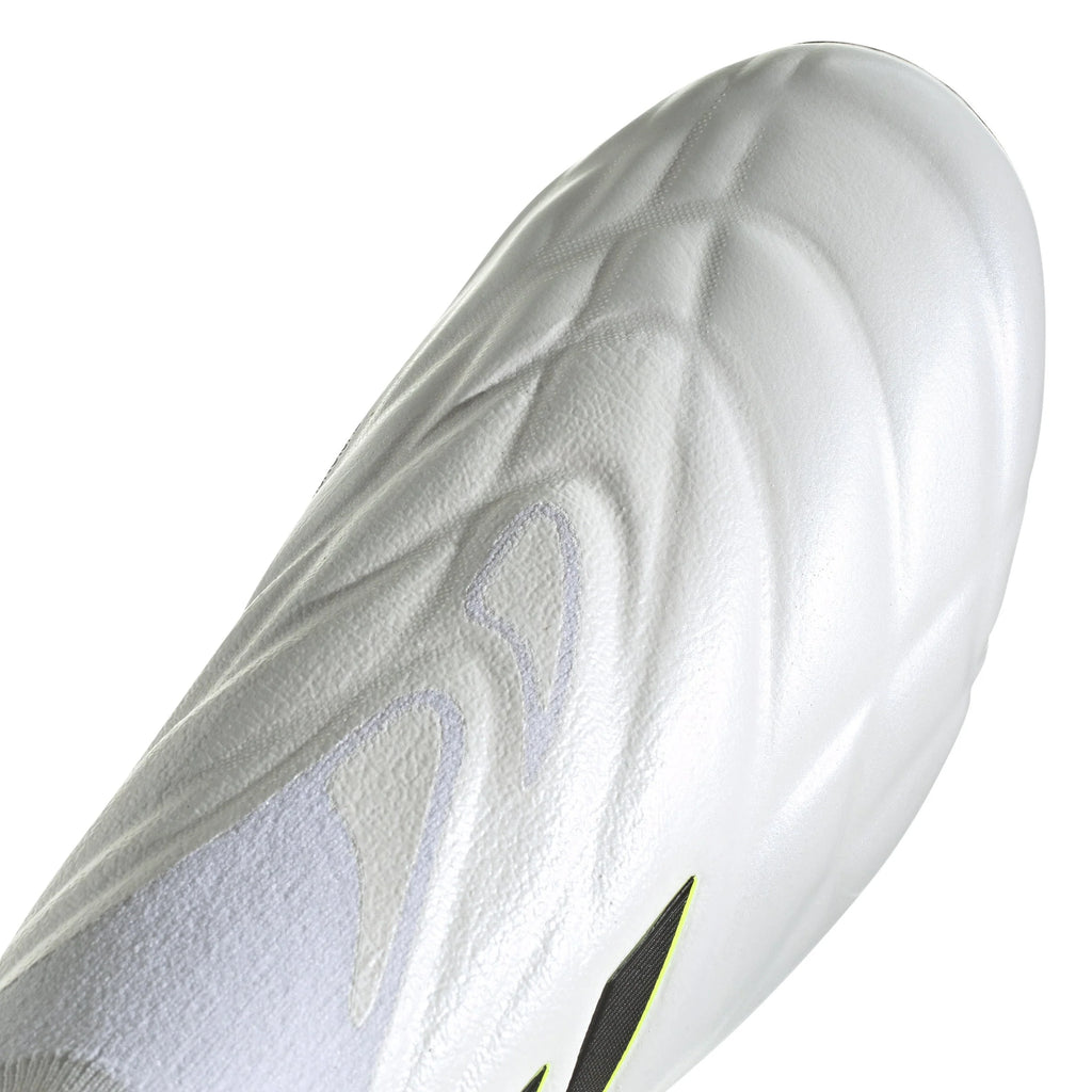 adidas Copa Pure FG Firm Ground Soccer Cleats White Black Lucid Lemon