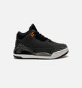 Air Jordan 3 Retro Fear Preschool Lifestyle Shoe Night Stadium Total Orange