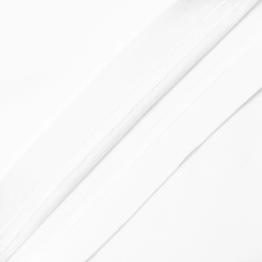 The Wrinkled Logo T Shirt Lily White