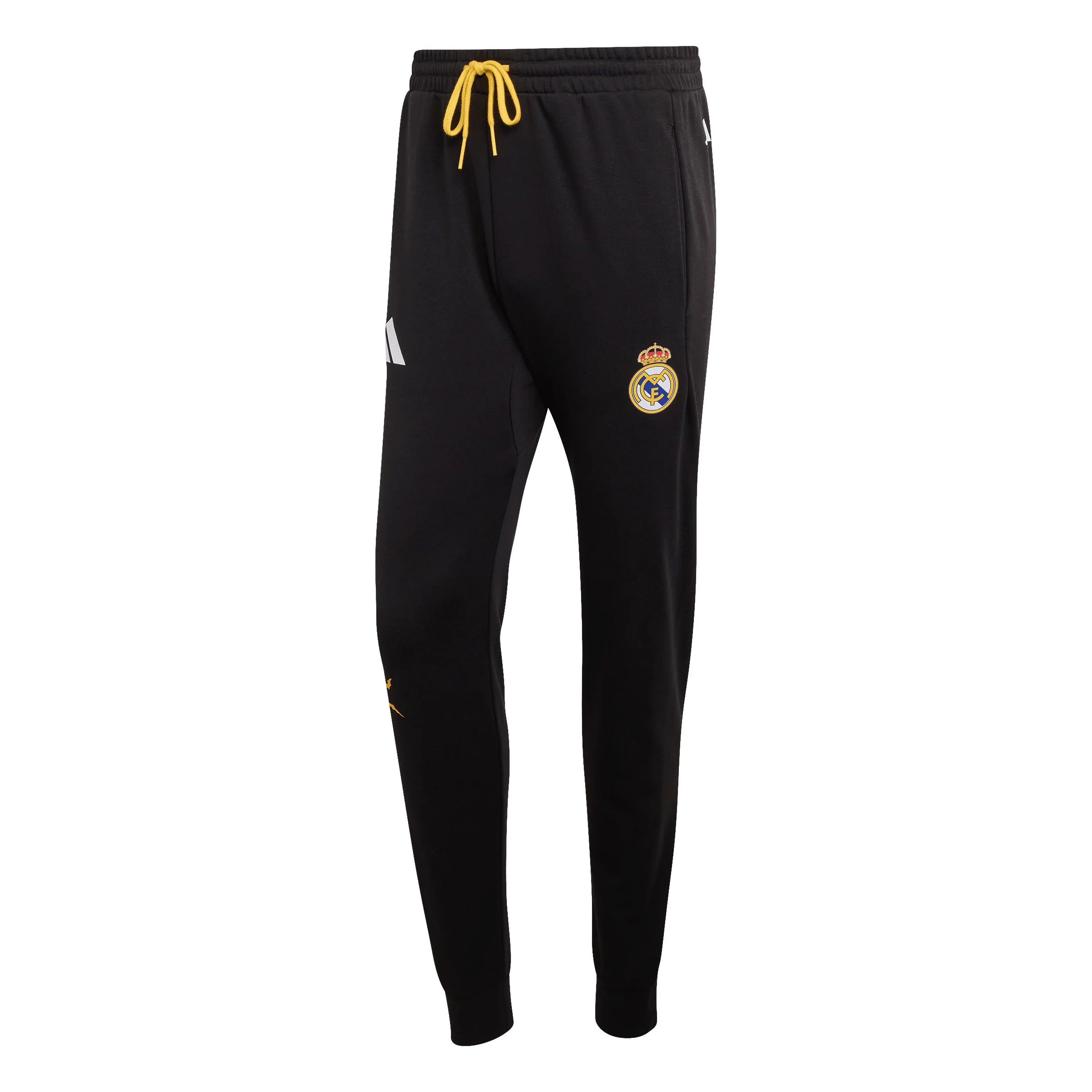 adidas Real Madrid Avengers Mens Soccer Tracksuit Bottoms Black