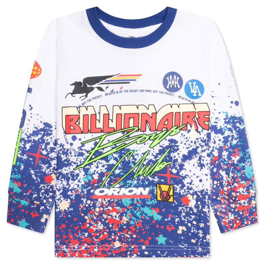 Kids BB Pegasus L S Knit White