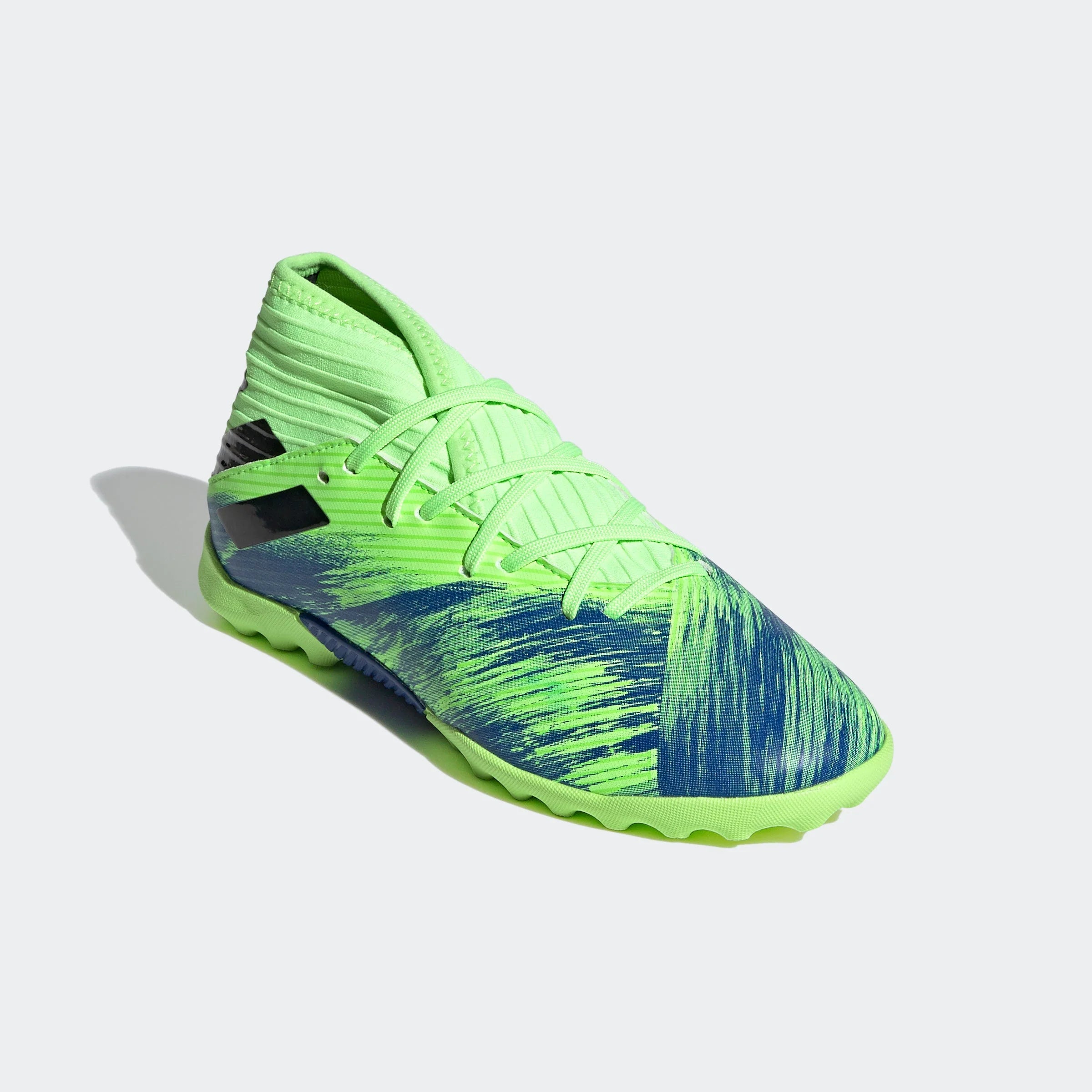adidas Nemeziz 193 TF Turf Youth Soccer Cleats Signal Green Black Royal