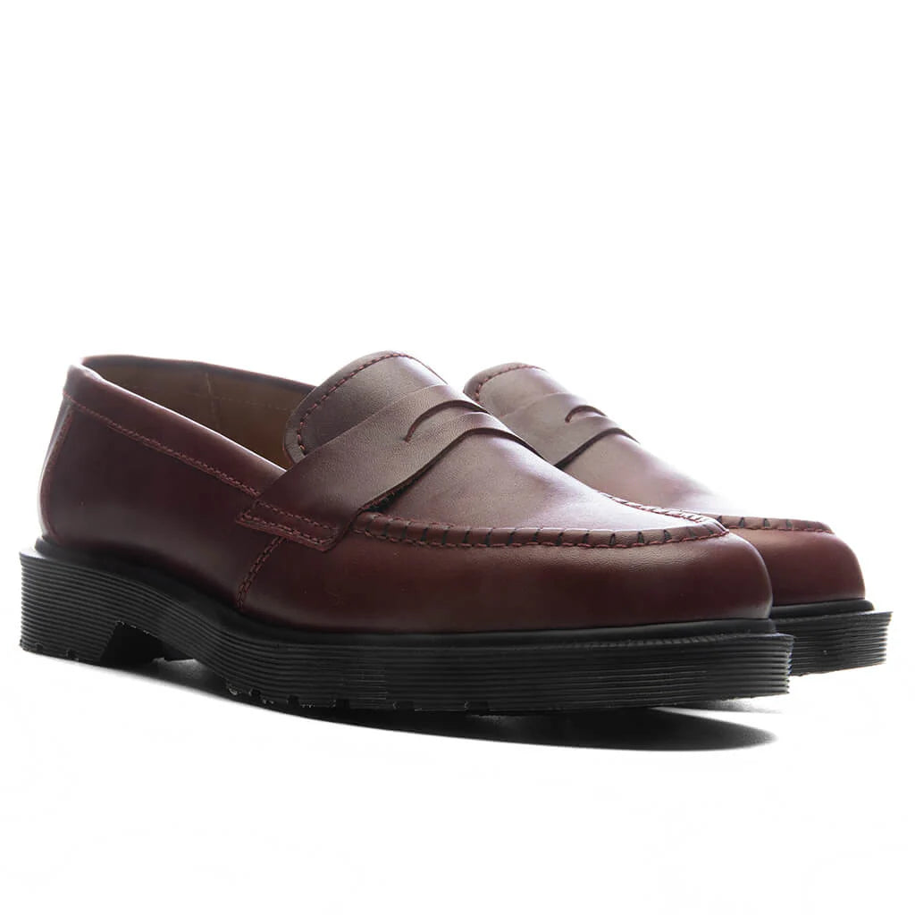 Delapre Penny Loafer Burgundy