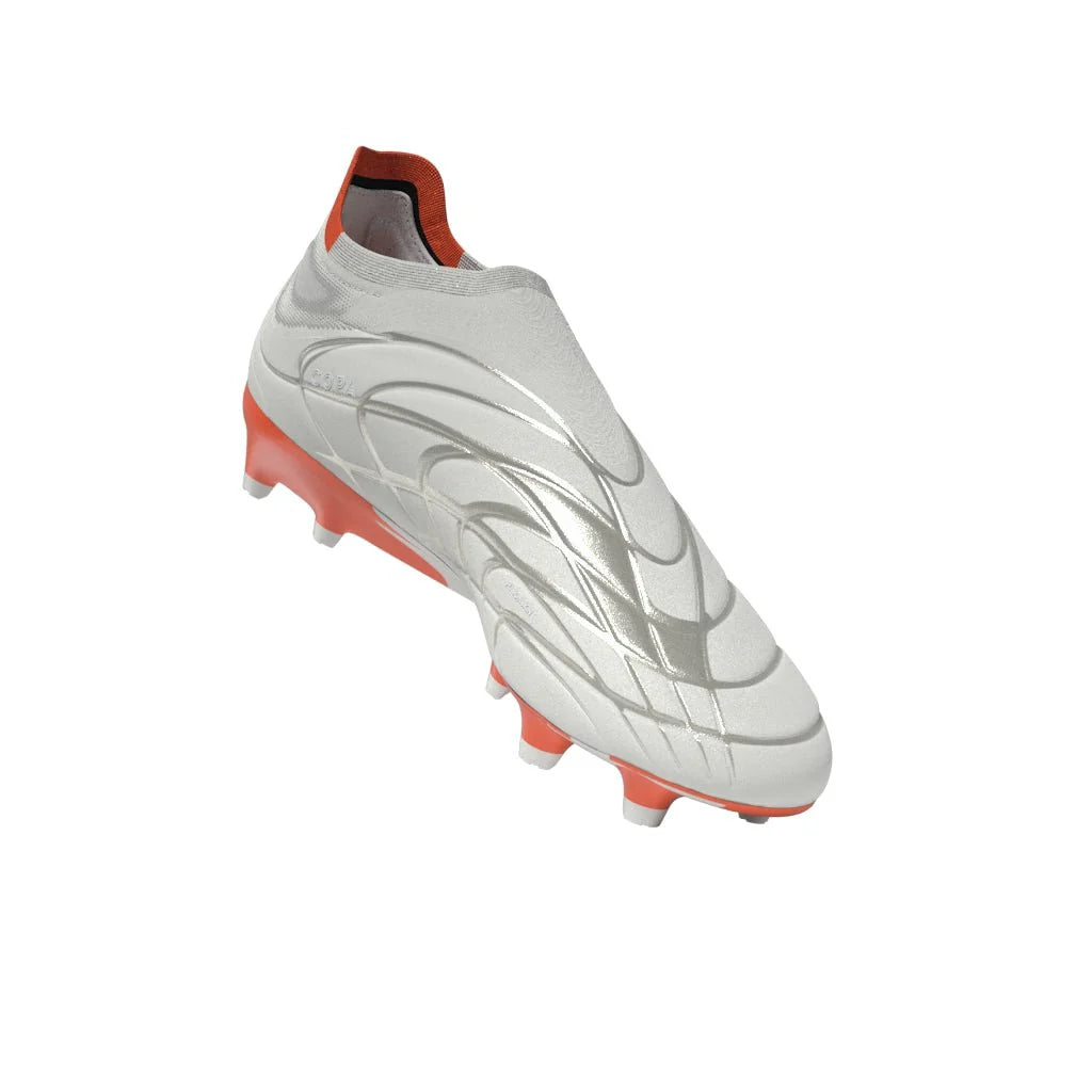 adidas Copa Pure FG Firm Ground Soccer Cleats White Solar Orange
