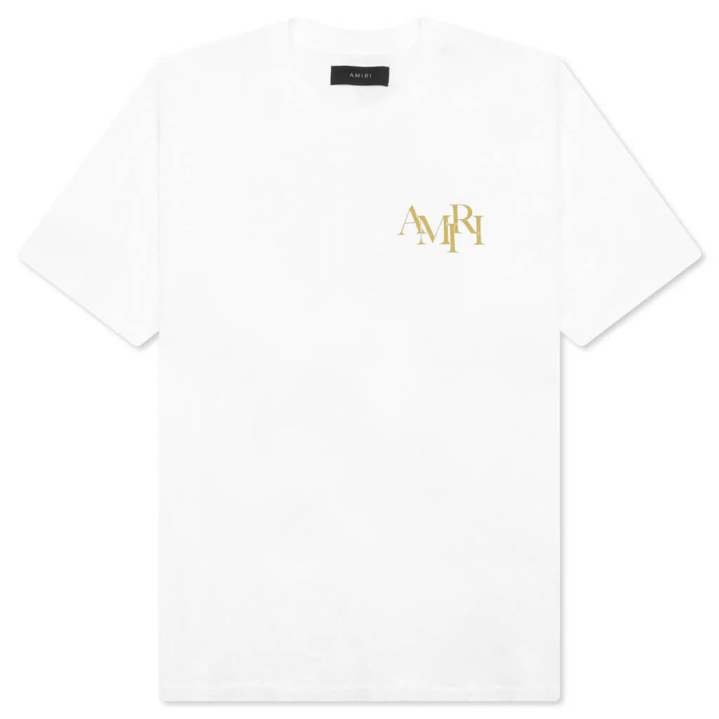 Champagne Tee White