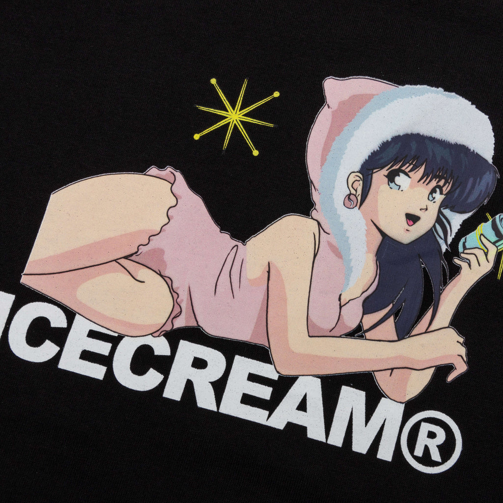 Fur Coat S S Tee Black