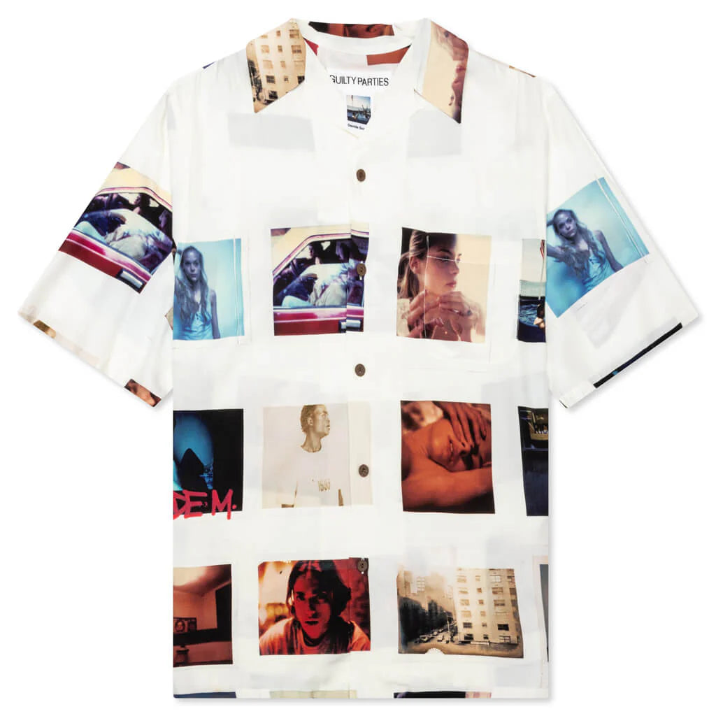 Davide Sorrenti Hawaiian Type 1 S S Shirt White