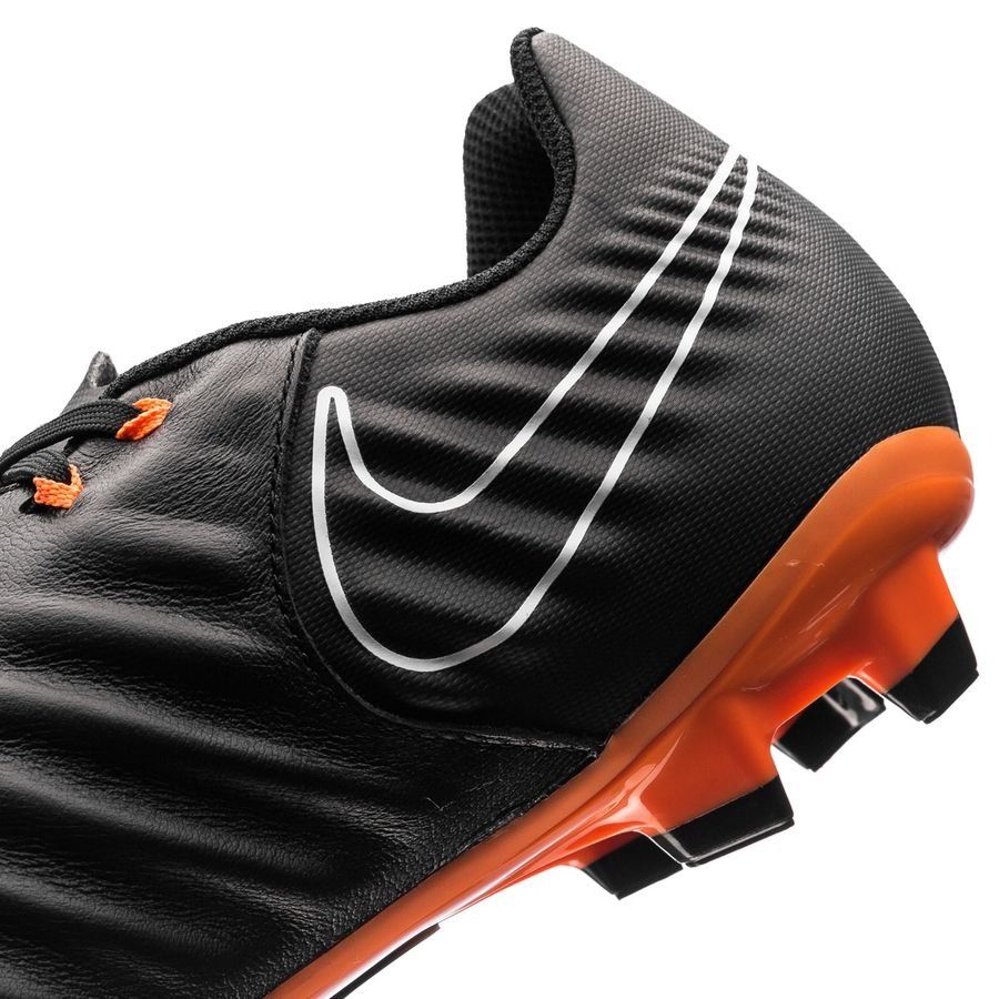 Nike Legend 7 Academy FG Firm Ground Soccer Cleats Black Orange White