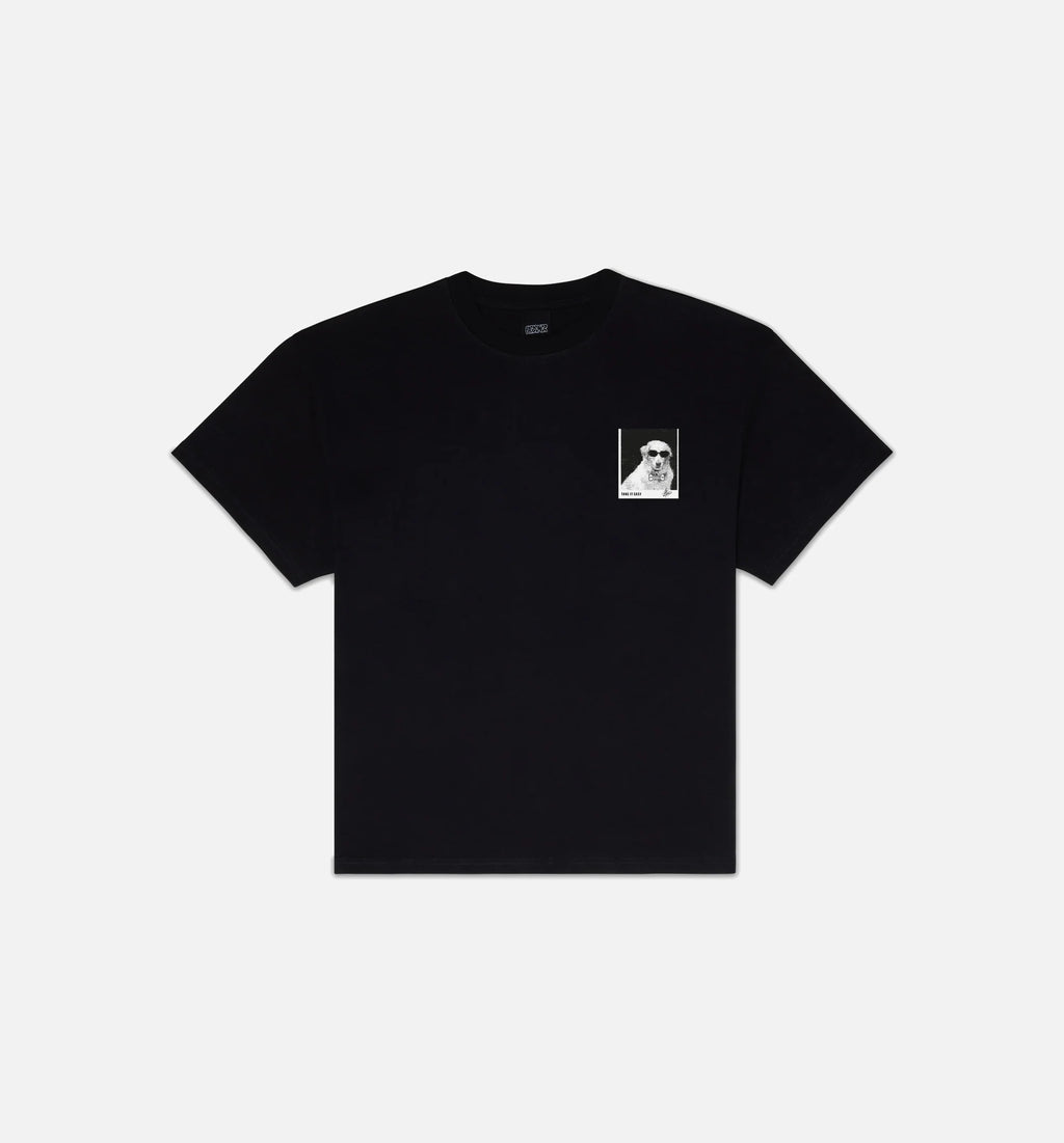Internet Quotes Mens Short Sleeve Shirt Black