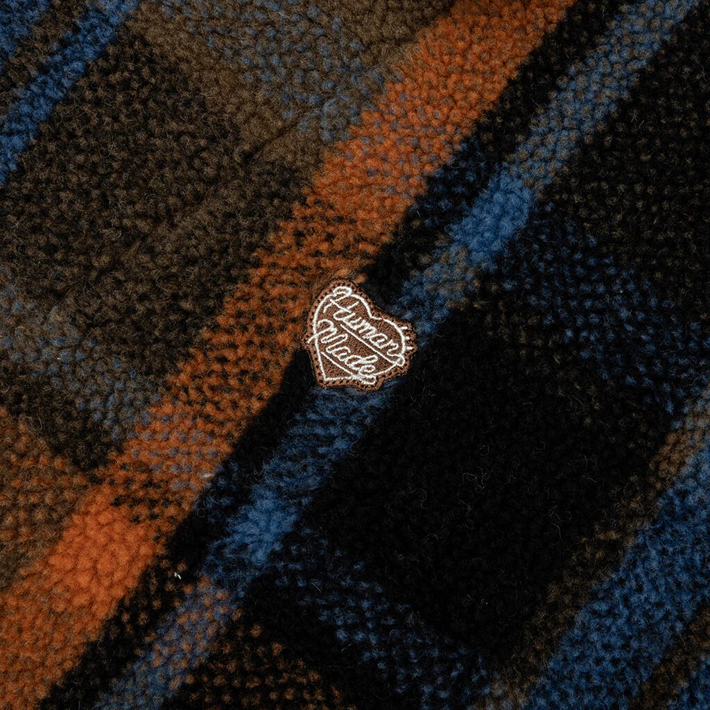 Fleece Pullover Brown