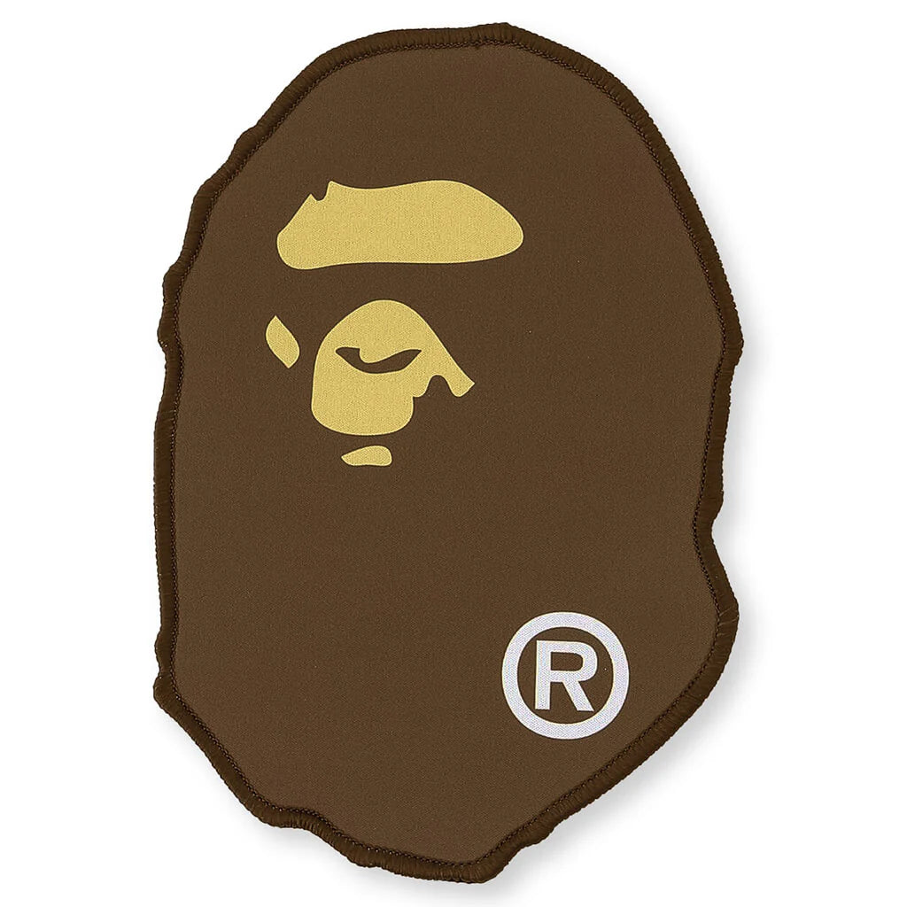 Ape Head Mouse Pad Brown