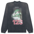 Inri Snake L S Tee Vintage Black