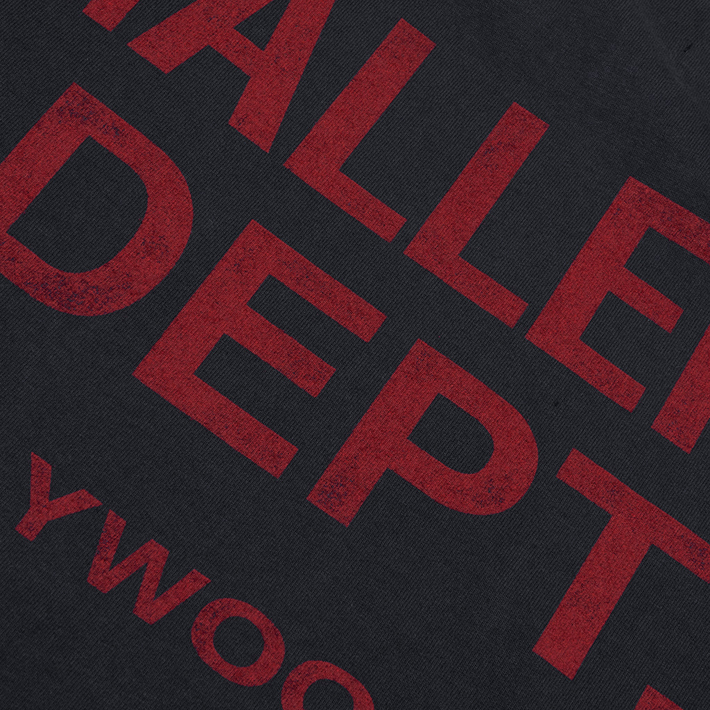 Souvenir Tee Washed Black