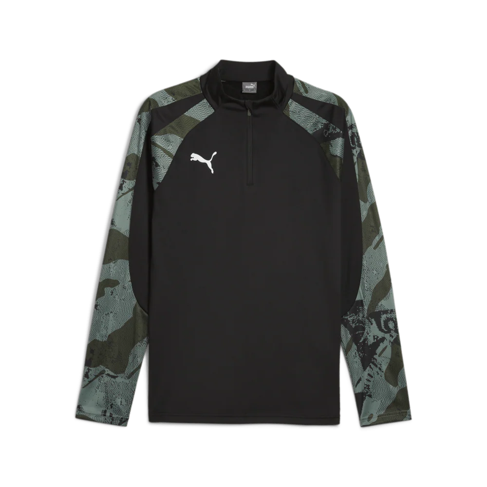 PUMA Individualligacamo 1 4 Zip Black