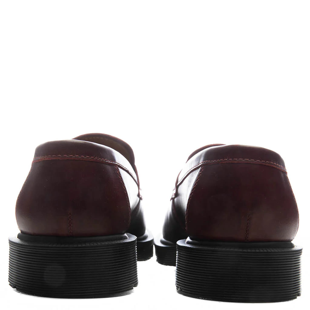 Delapre Penny Loafer Burgundy