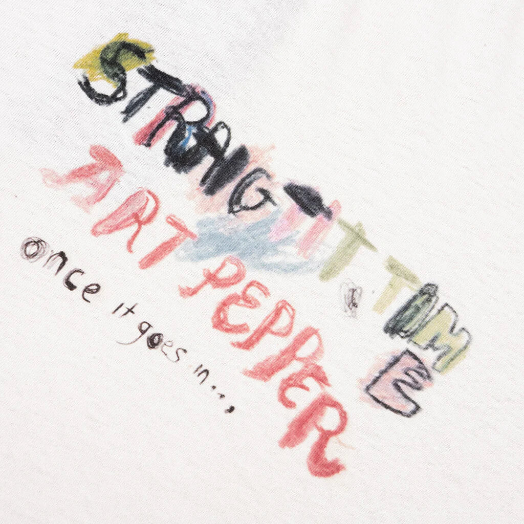 Straight Time Tee Cream