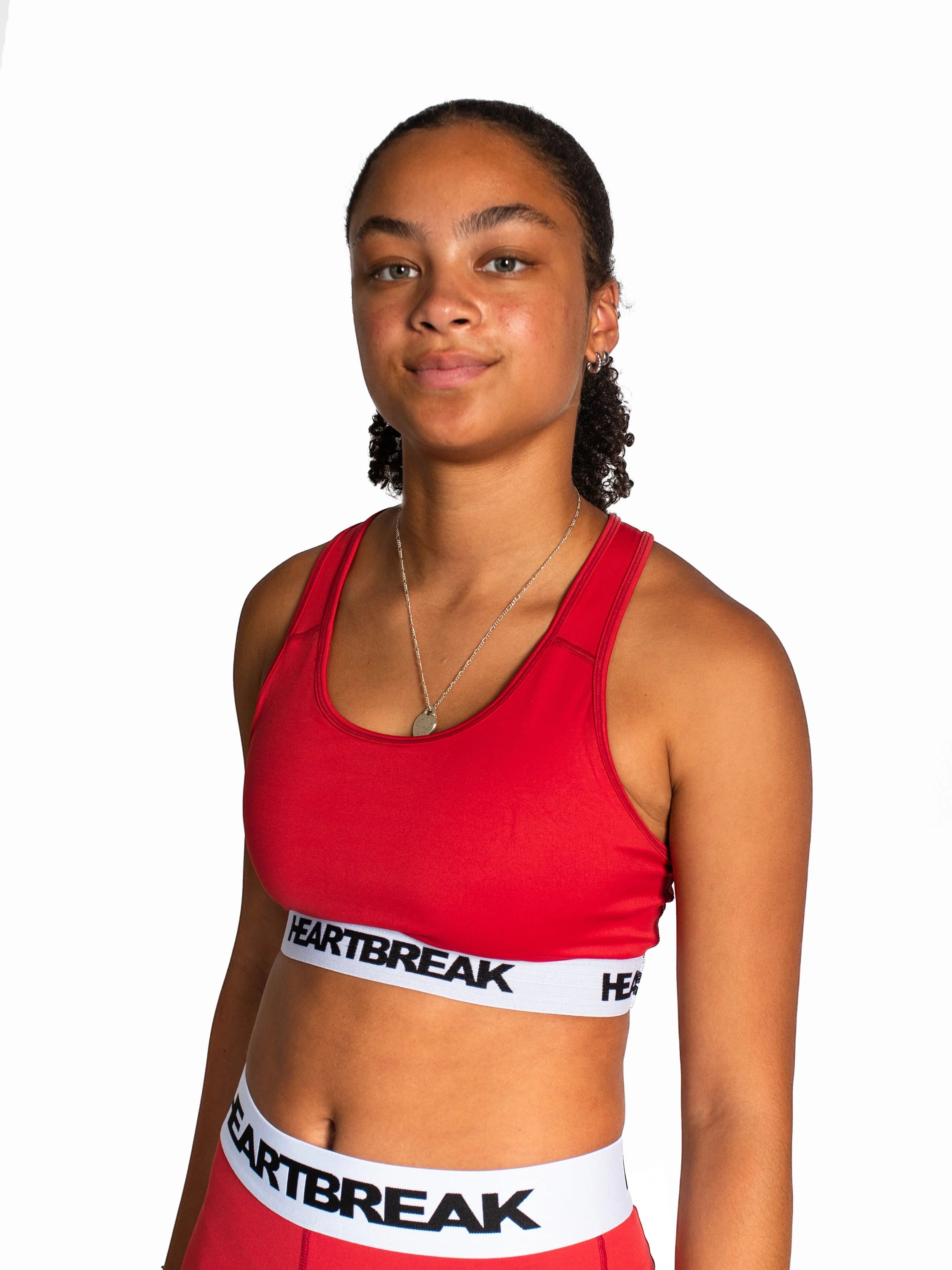Heartbreak Womens Sendy Sports Bra